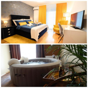 Jacuzzi studio apartman Mare's, Zagreb
